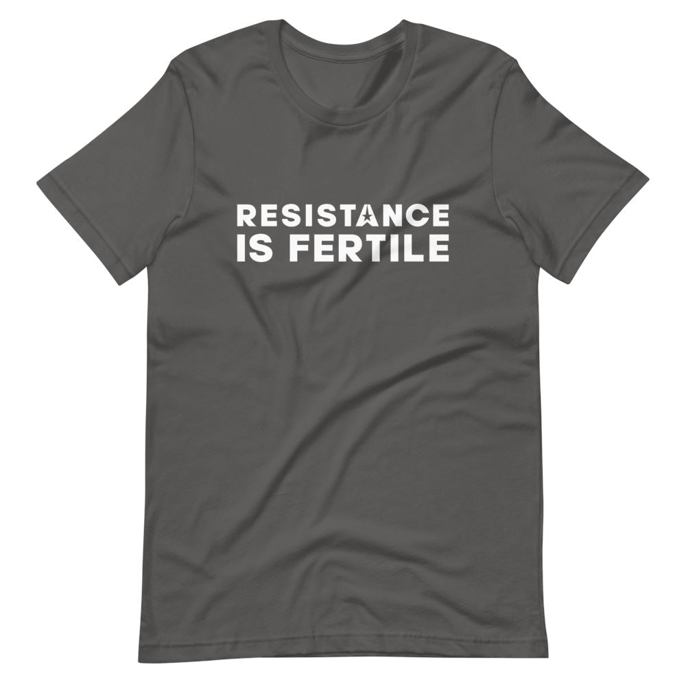Resistance Is Fertile Short-Sleeve T-Shirt 002 Embattled Clothing Asphalt S 