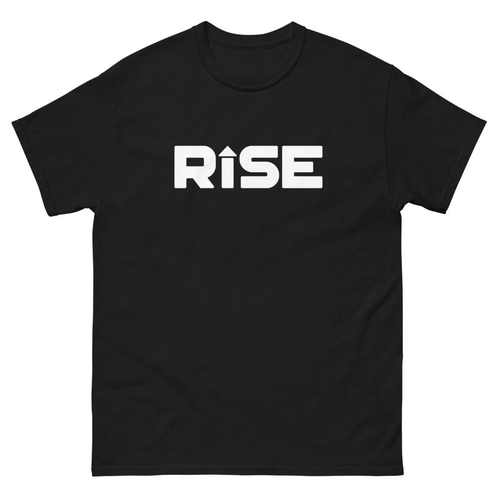 RISE heavyweight tee Embattled Clothing Black S 
