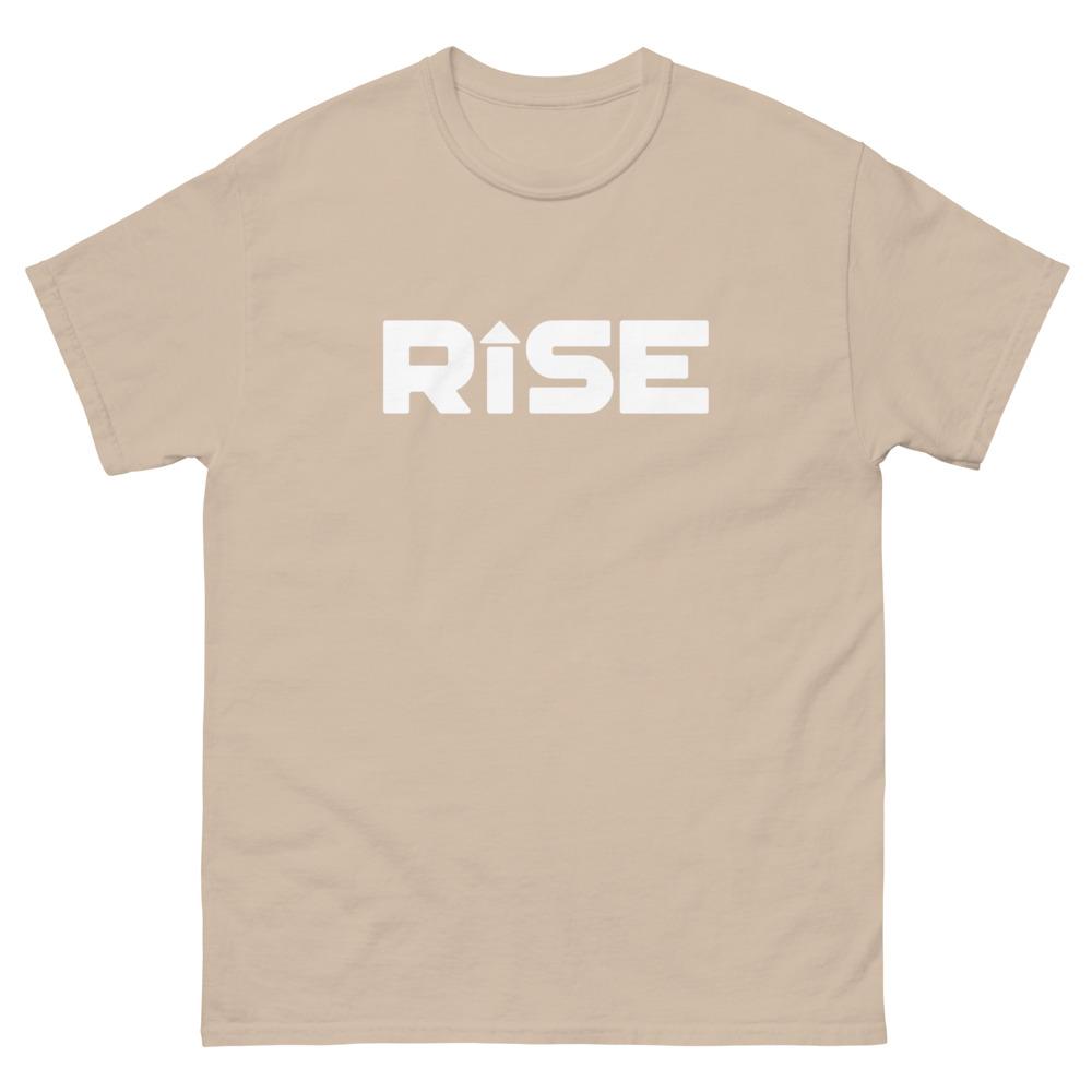RISE heavyweight tee Embattled Clothing Sand S 