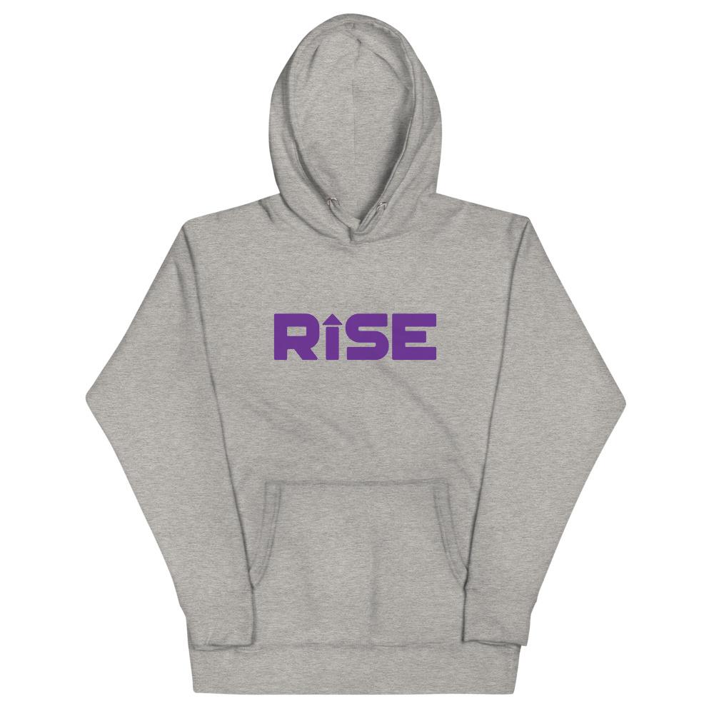RISE Hoodie Embattled Clothing Carbon Grey S 
