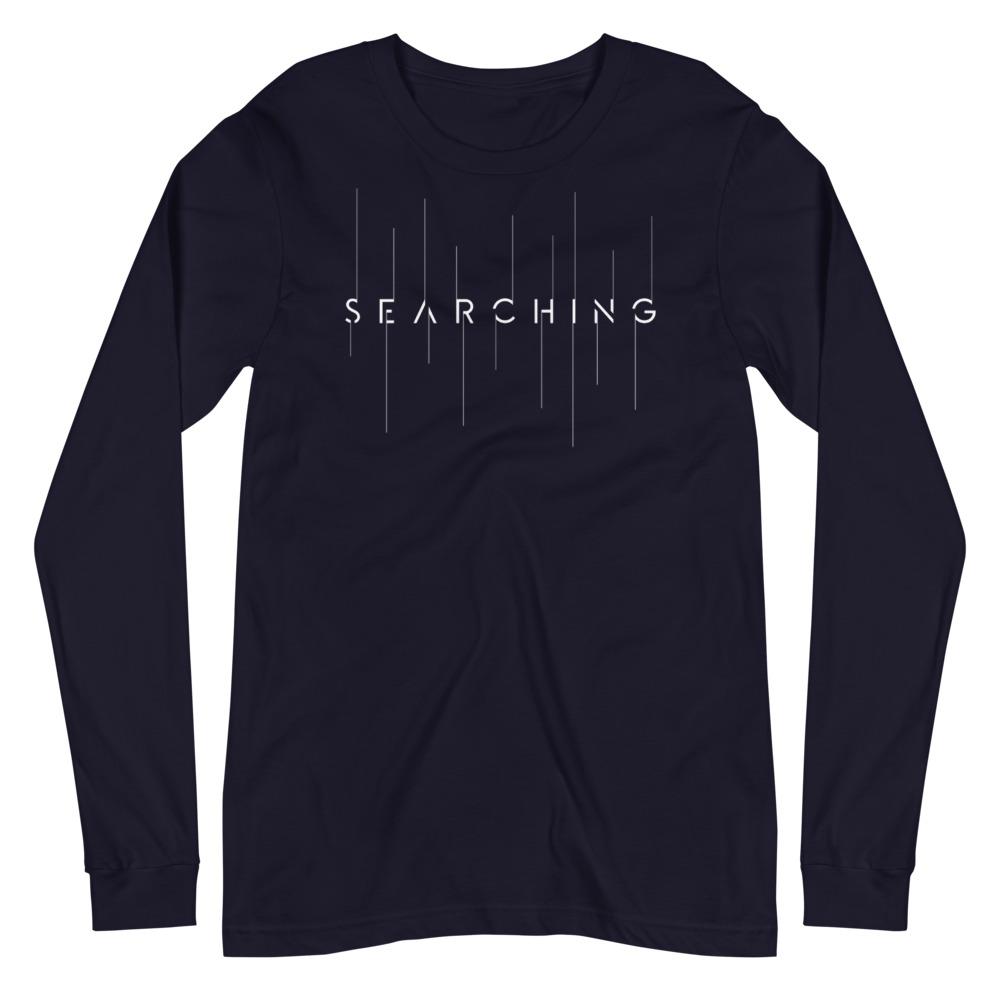 SEARCHING PHASE-1 Long Sleeve Tee Embattled Clothing Navy XS 