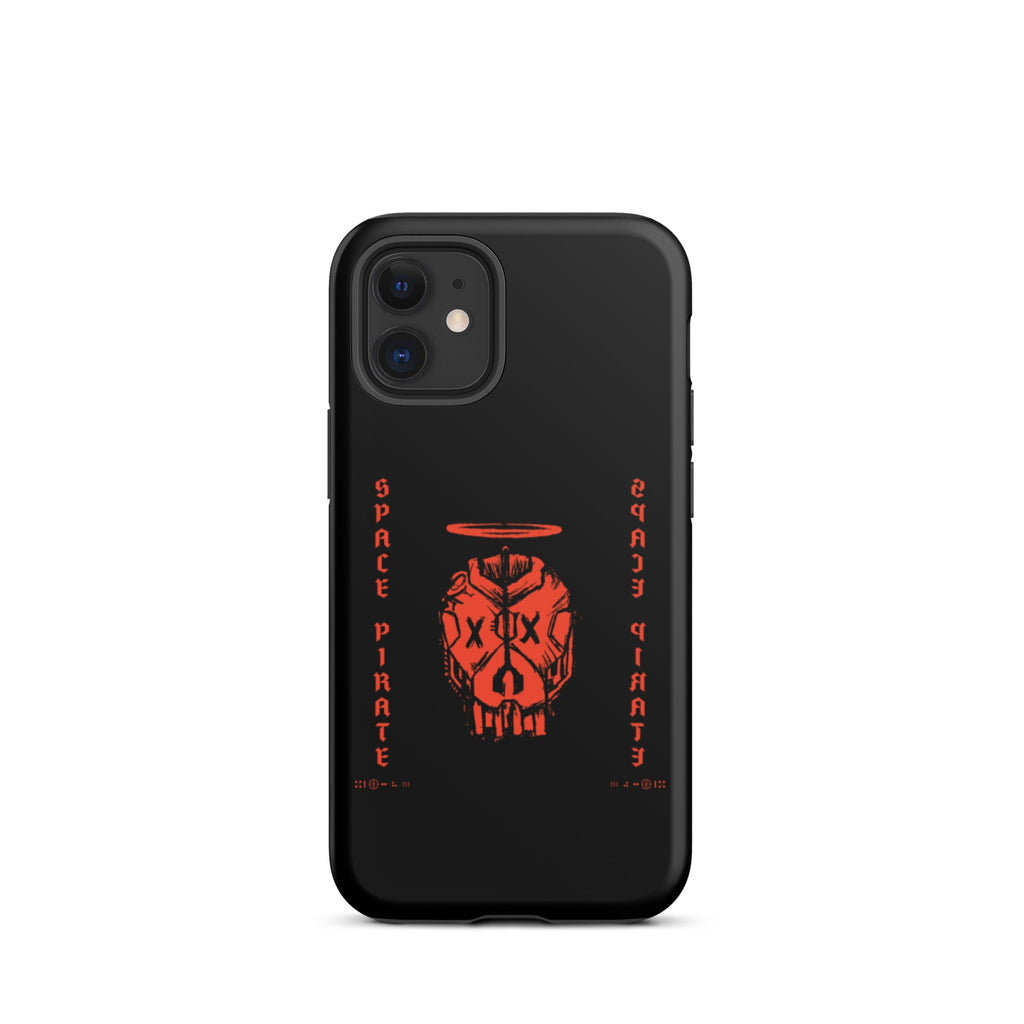SPACE PIRATE - RED ALERT Tough iPhone case Embattled Clothing iPhone 12 mini 