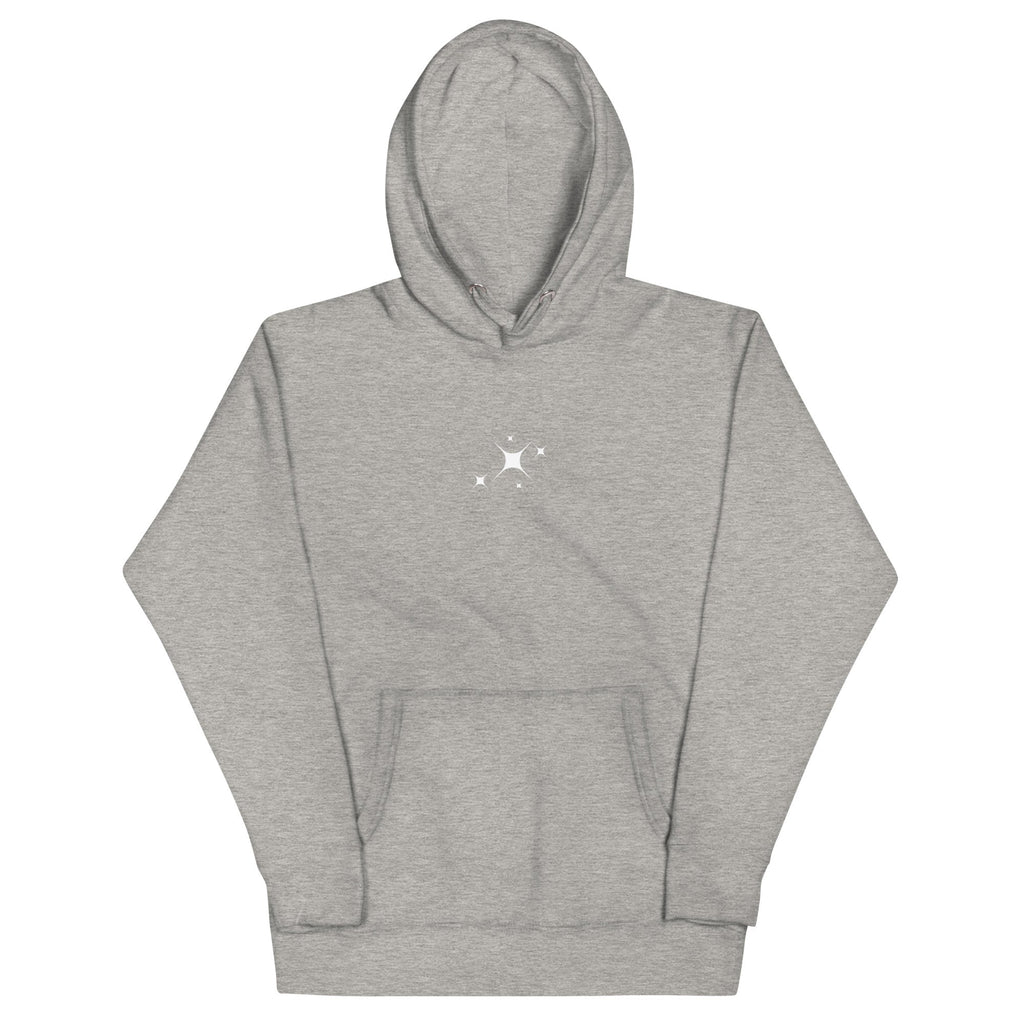 SPACESHIPS AND LASER BLASTERS (GRAVITY WHITE) Hoodie Embattled Clothing Carbon Grey S 