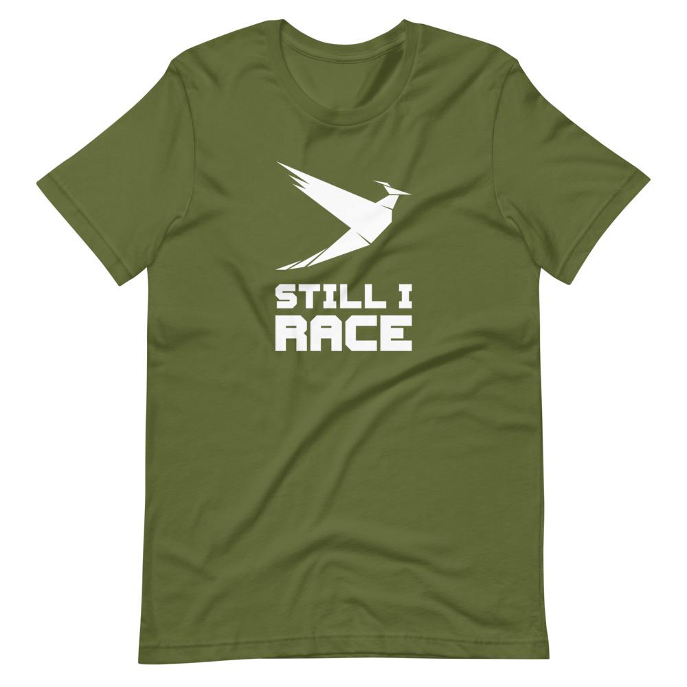 STILL I RACE 2.0 Short-Sleeve T-Shirt Embattled Clothing Olive S 