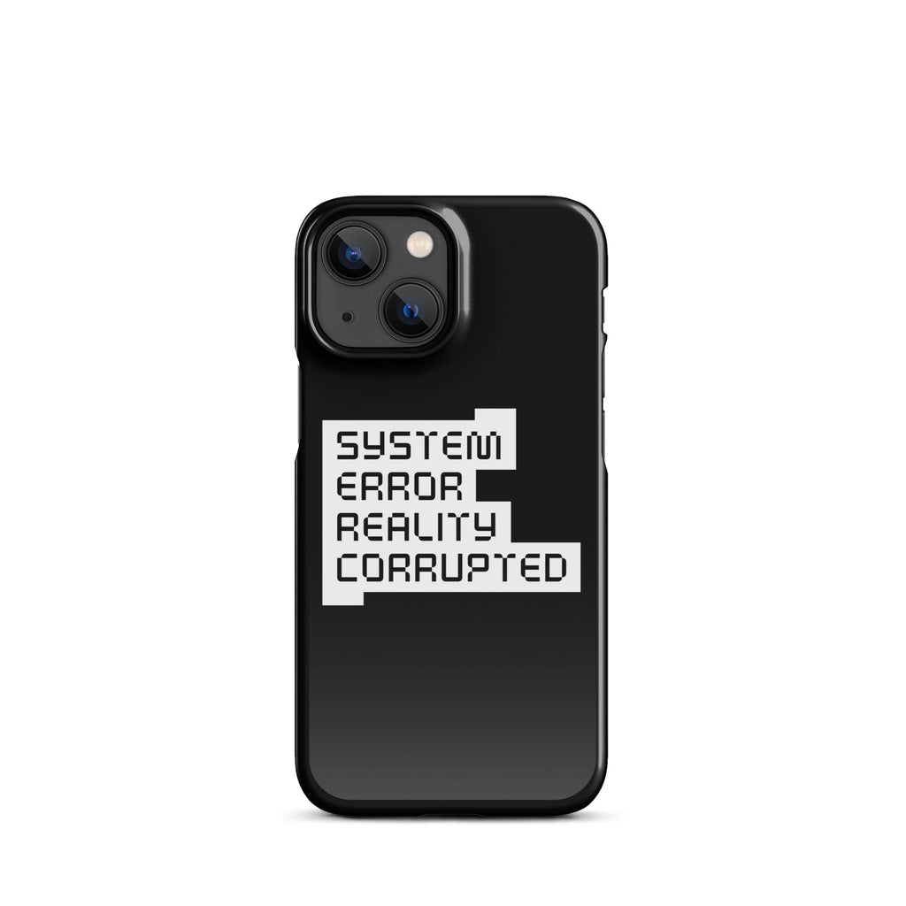 SYSTEM ERROR REALITY CORRUPTED Snap case for iPhone® Embattled Clothing iPhone 13 Mini 