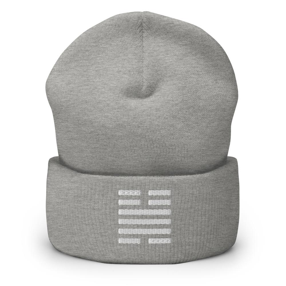THE FORCE Cuffed Beanie Embattled Clothing Heather Grey 