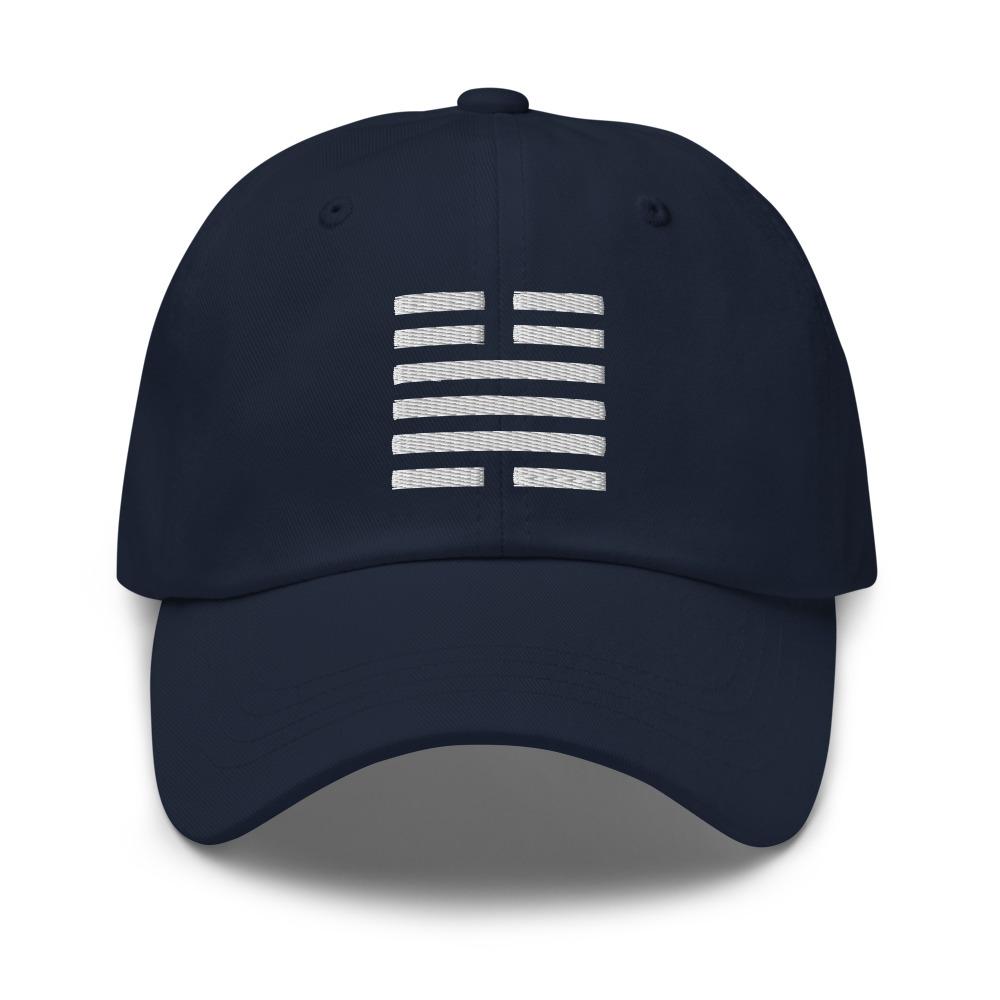 THE FORCE Dad hat Embattled Clothing Navy 