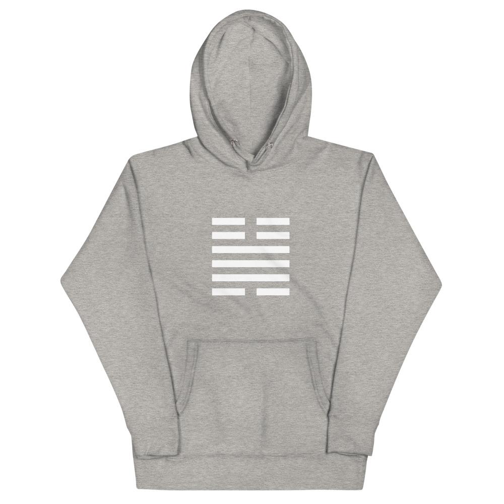 THE FORCE Hoodie Embattled Clothing Carbon Grey S 