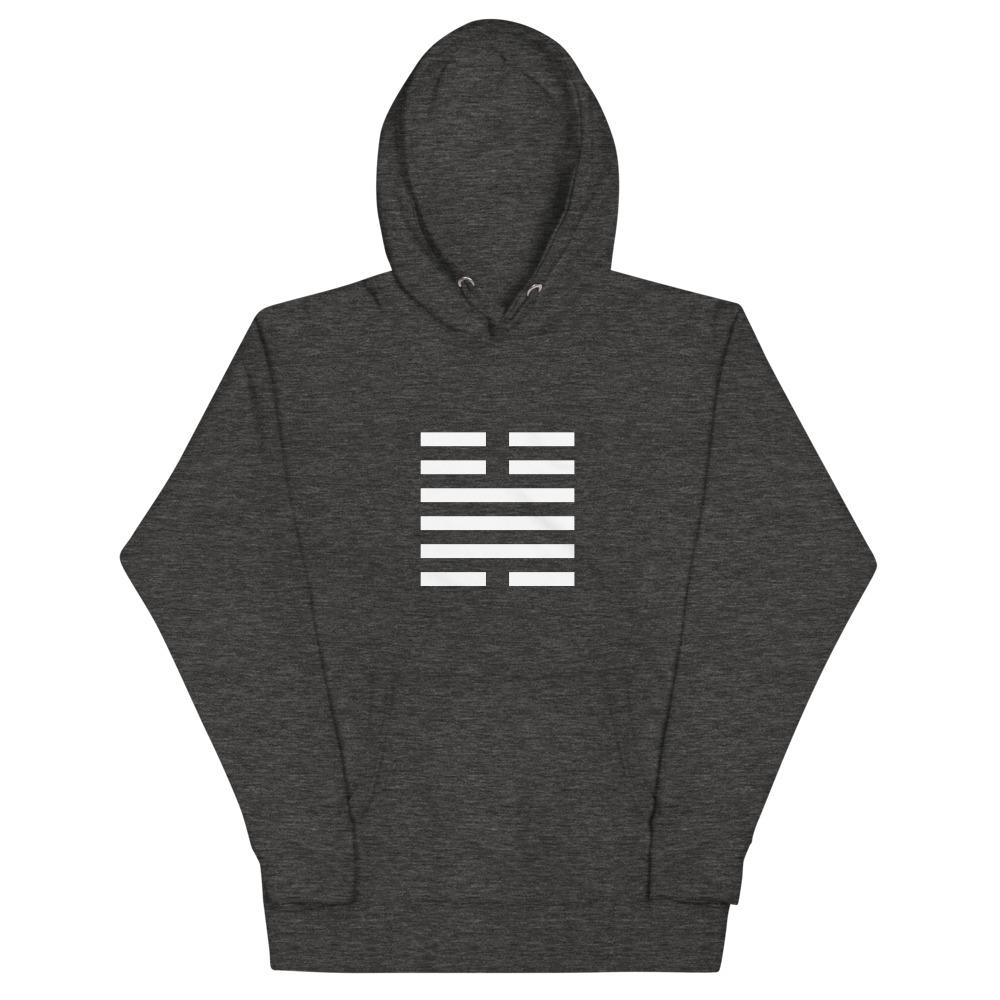 THE FORCE Hoodie Embattled Clothing Charcoal Heather S 