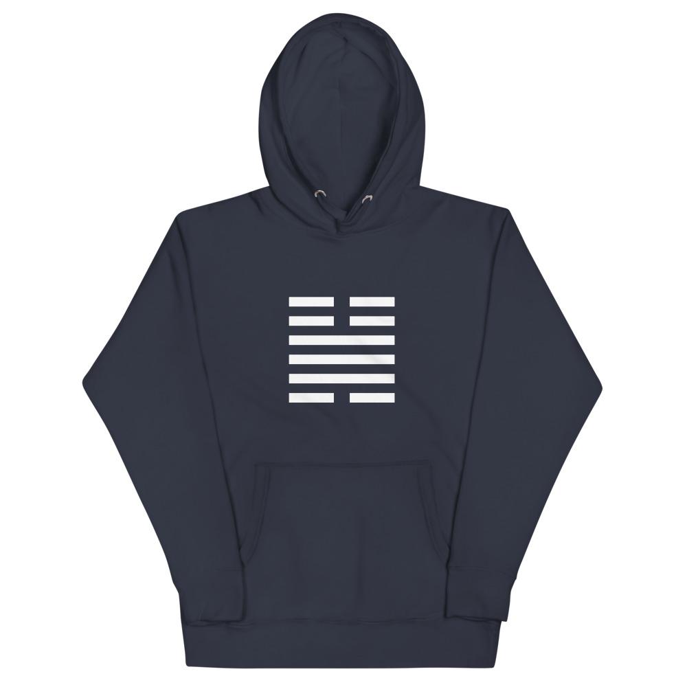 THE FORCE Hoodie Embattled Clothing Navy Blazer S 