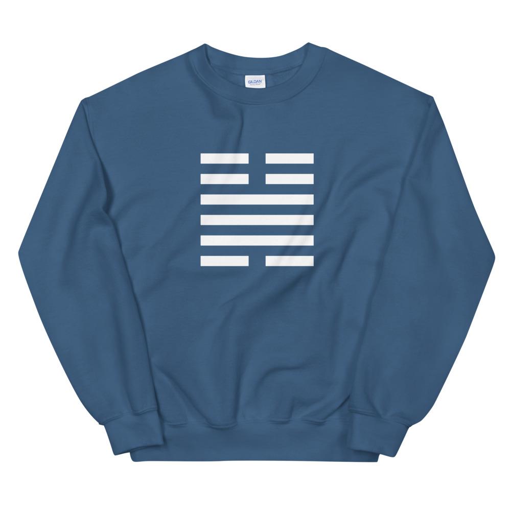 THE FORCE Sweatshirt Embattled Clothing Indigo Blue S 