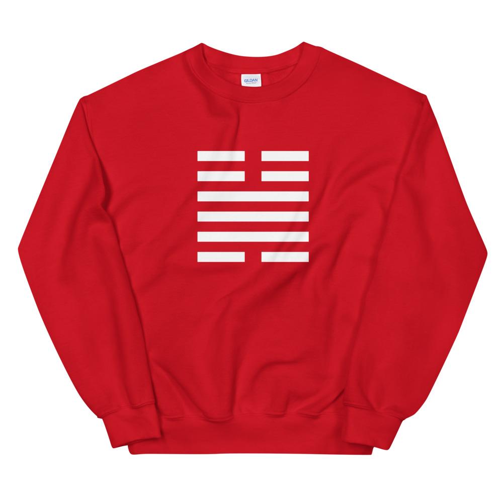 THE FORCE Sweatshirt Embattled Clothing Red S 