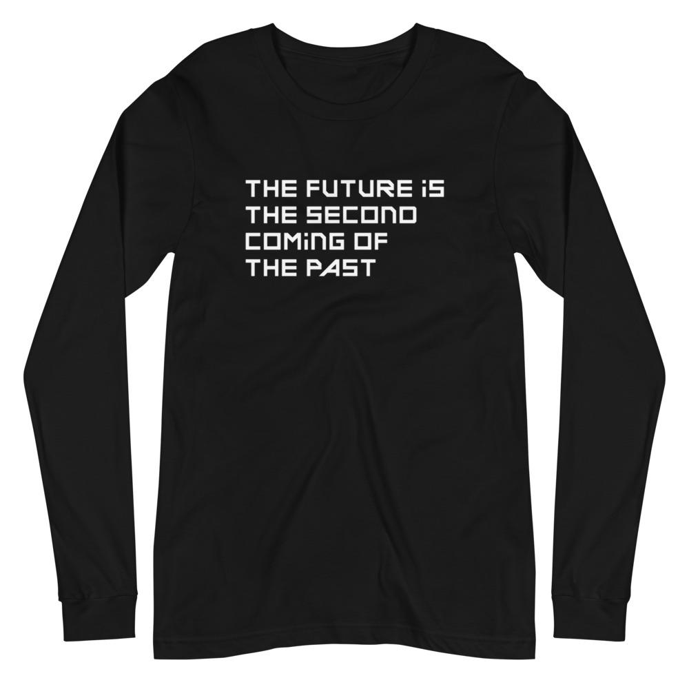 THE FUTURE (STONE WHITE) Long Sleeve Tee Embattled Clothing Black XS 