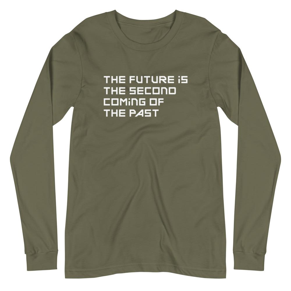 THE FUTURE (STONE WHITE) Long Sleeve Tee Embattled Clothing Military Green XS 