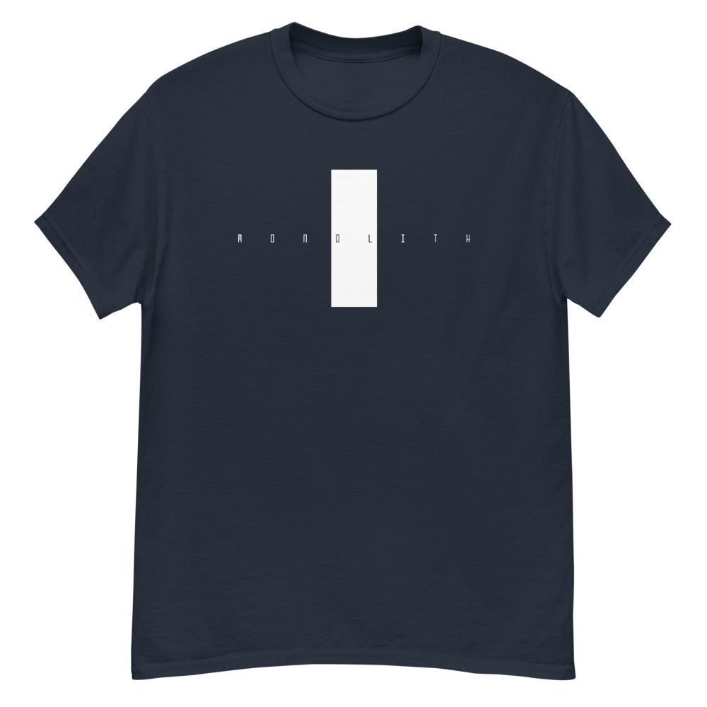 THE MONOLITH Men's heavyweight tee Embattled Clothing Navy S 