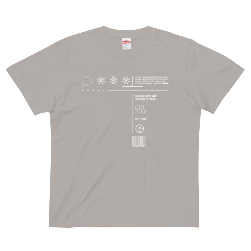 TIME TRAVELER quality tee Embattled Clothing Light Grey S 