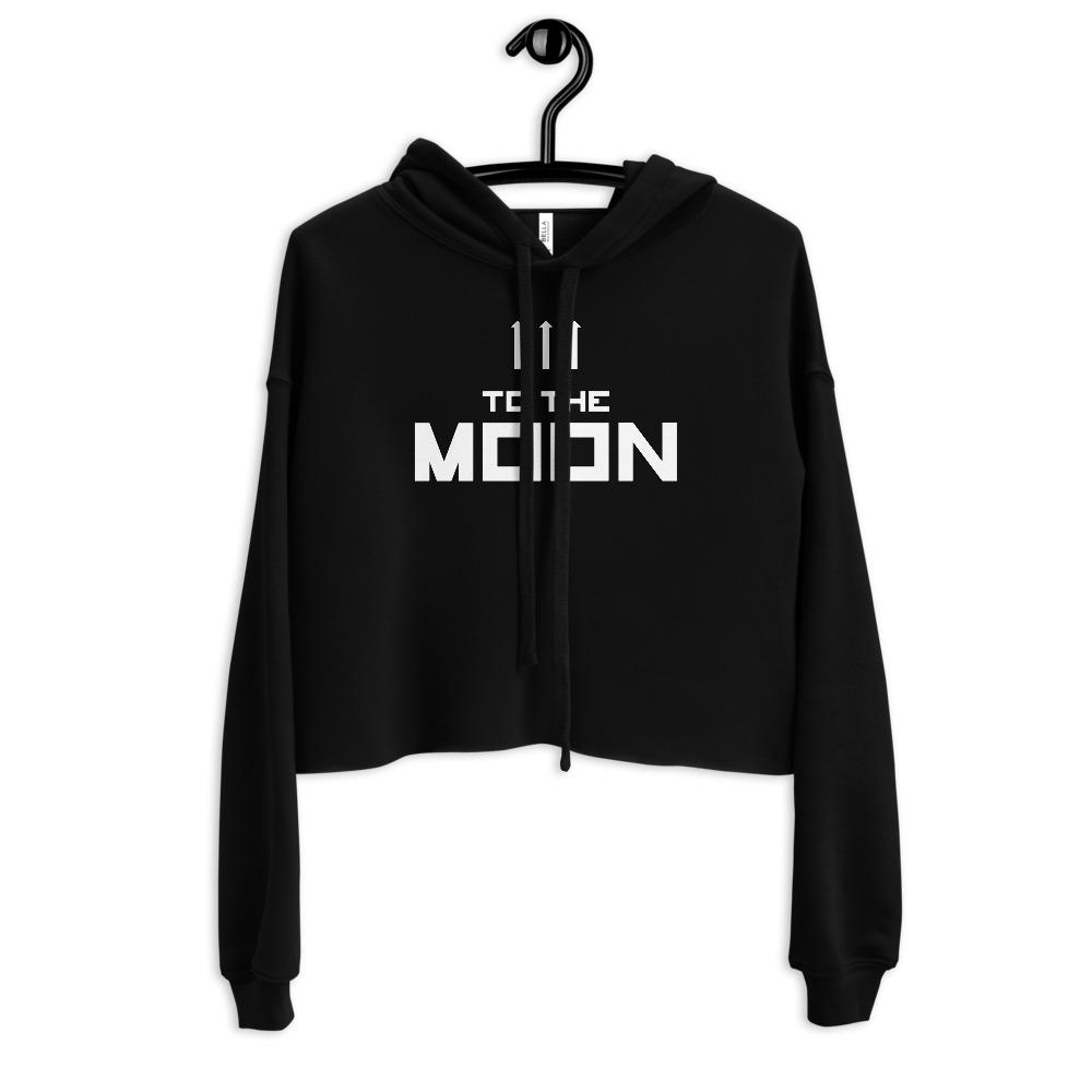 TO THE MOON 4.0 Crop Hoodie Embattled Clothing 