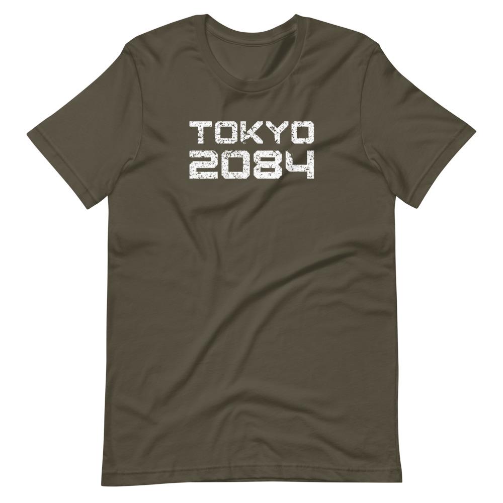 TOKYO 2084 (WE SURVIVED) Short-Sleeve T-Shirt Embattled Clothing Army S 