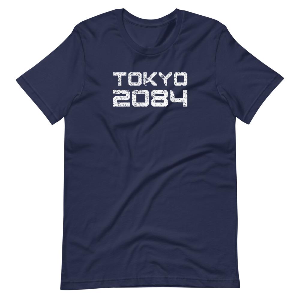 TOKYO 2084 (WE SURVIVED) Short-Sleeve T-Shirt Embattled Clothing Navy XS 