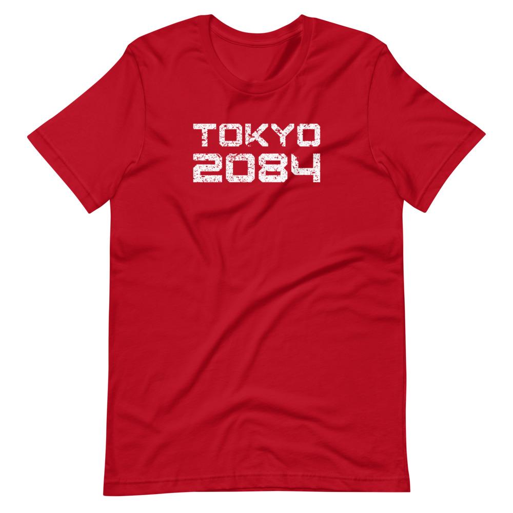 TOKYO 2084 (WE SURVIVED) Short-Sleeve T-Shirt Embattled Clothing Red S 