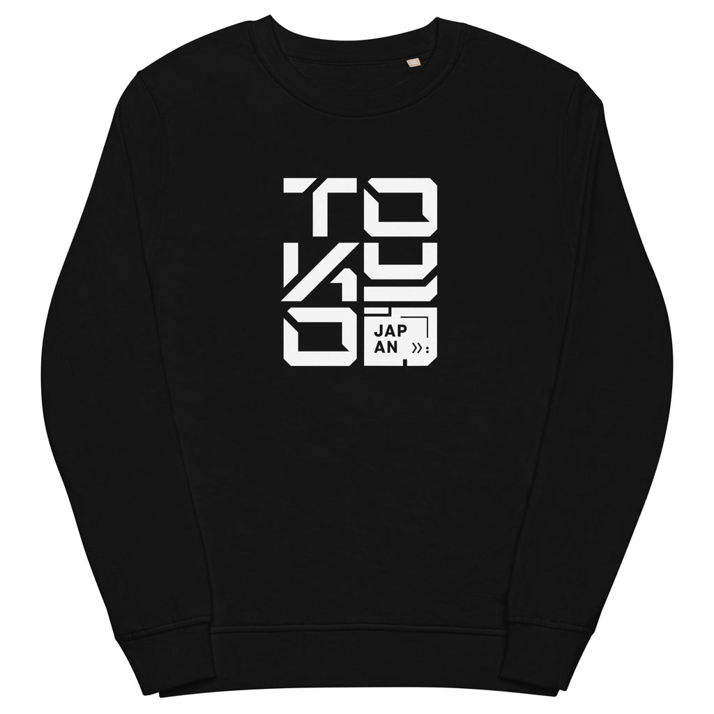 TOKYO CYBER-ID organic sweatshirt Embattled Clothing Black S 