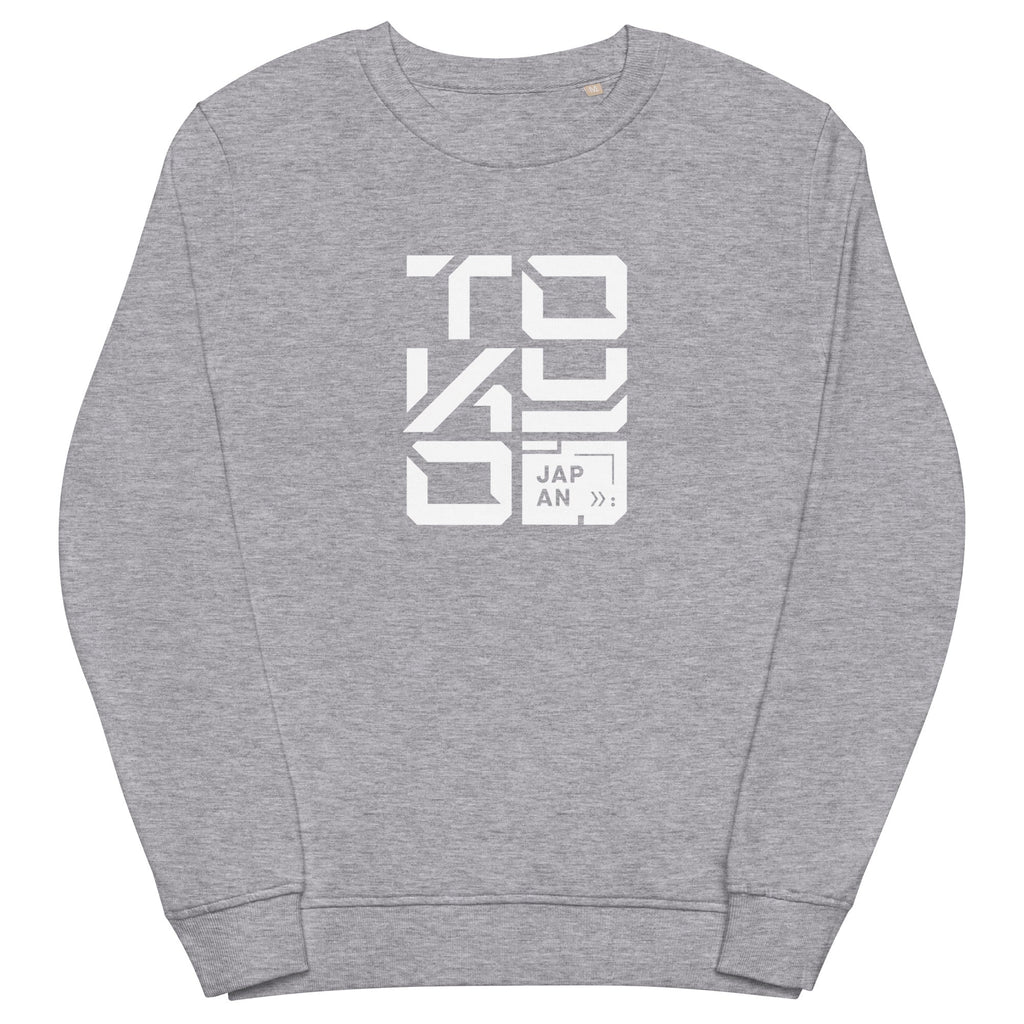 TOKYO CYBER-ID organic sweatshirt Embattled Clothing Grey Melange S 