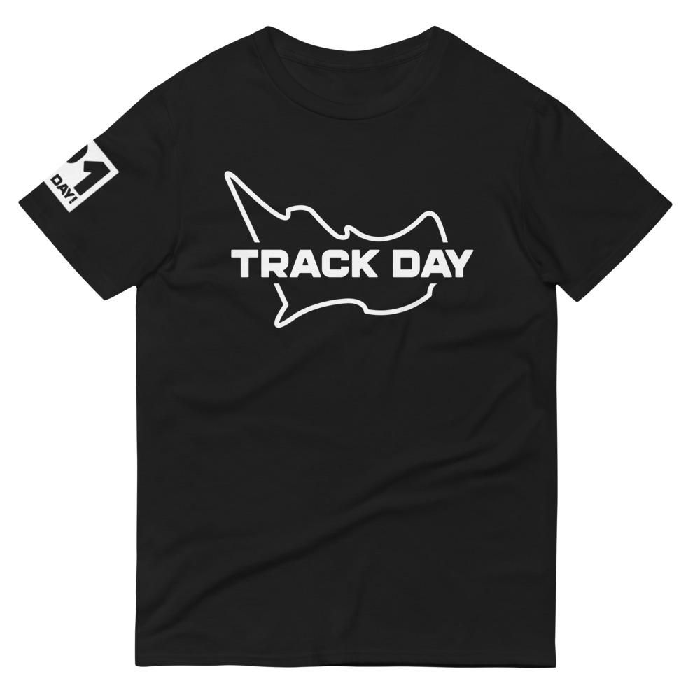 TRACK DAY T-Shirt Embattled Clothing Black S 
