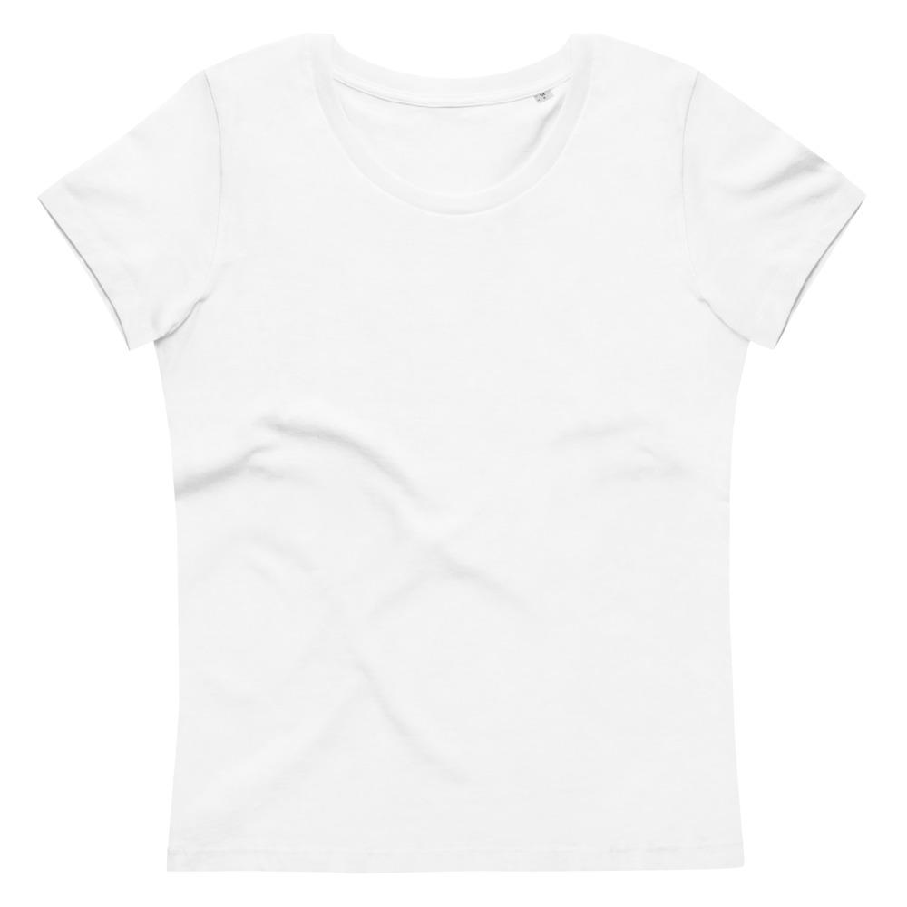 TYPOGRAPHY 2086F Women's fitted eco tee Embattled Clothing White S 
