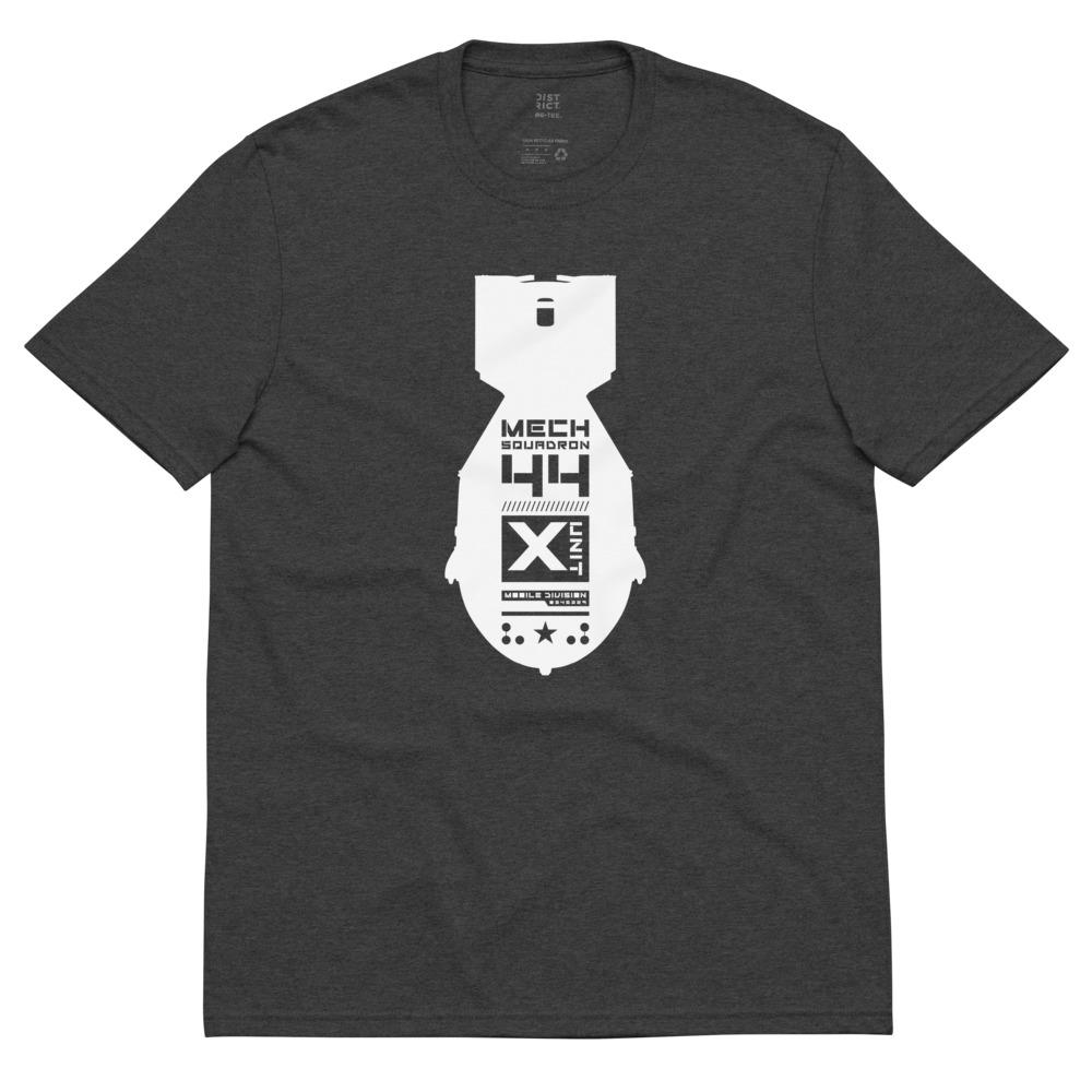 UNIT X Squad recycled t-shirt Embattled Clothing Charcoal Heather S 