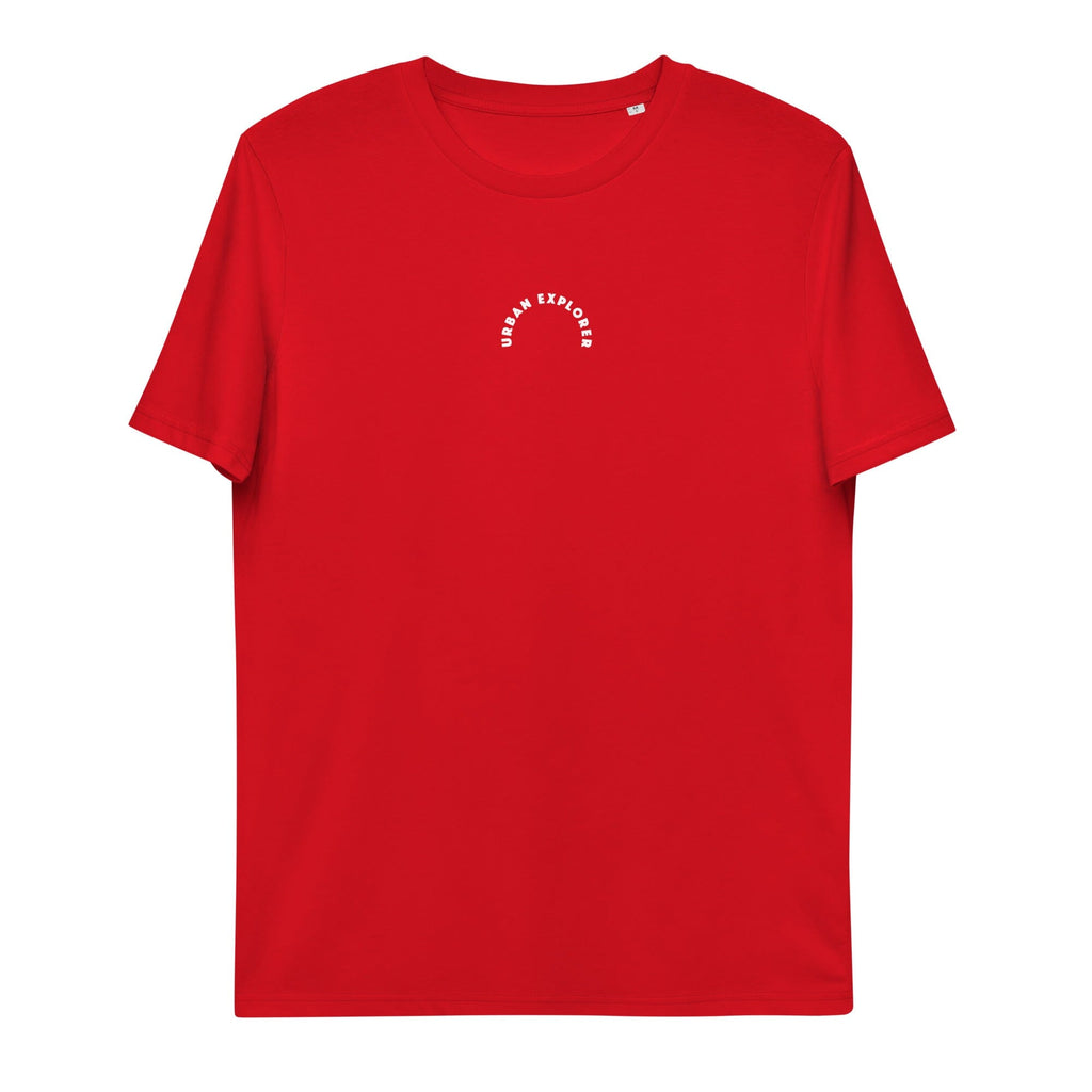 URBAN EXPLORER II organic cotton t-shirt Embattled Clothing Red S 
