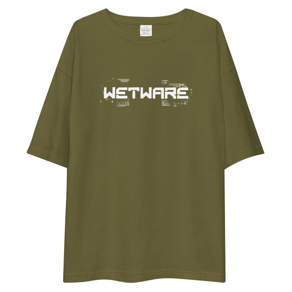 Wetware 3.0 oversized t-shirt Embattled Clothing City Green S 