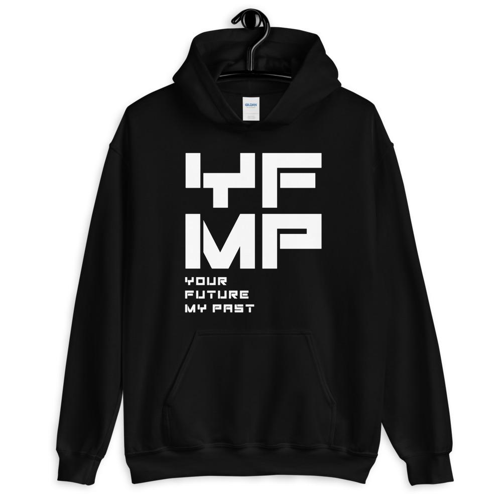 YOUR FUTURE MY PAST Hoodie Embattled Clothing Black S 