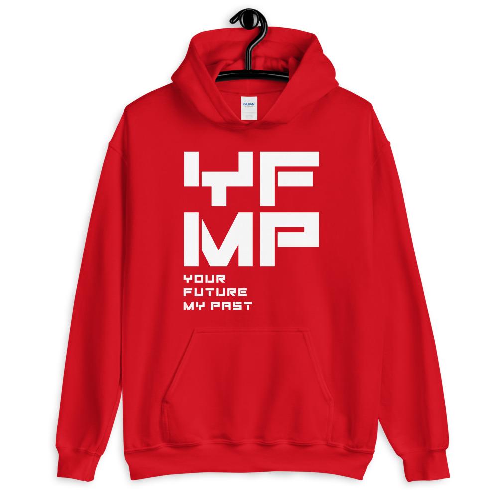 YOUR FUTURE MY PAST Hoodie Embattled Clothing Red S 